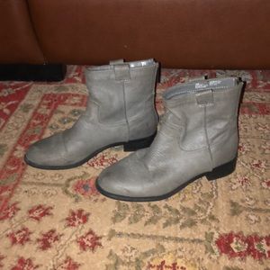 Nine West Gray Booties